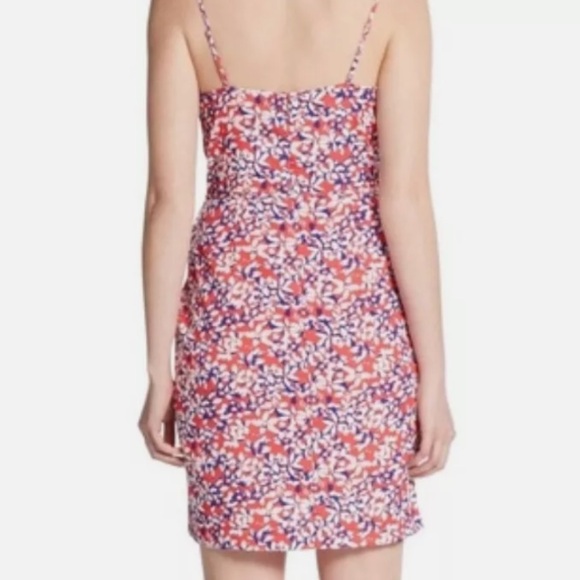 Yumi Kim Strappy Floral Dress. Size XS. Red, Blue, White. Tulip Mini Dress. - Picture 3 of 10